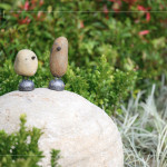 栩栩如生的石頭鳥點綴在社區(qū)一隅，與築森鄰住戶比鄰而居，成為最溫暖的陪伴。