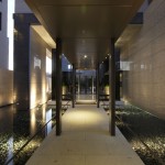 入口迎賓廊道完工實(shí)景圖