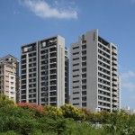 遠(yuǎn)眺建築外觀完工實(shí)景圖