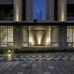 玻璃磚光盒子一隅