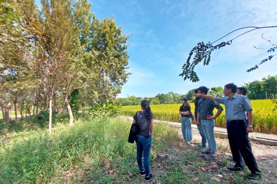 在一個(gè)風(fēng)和日麗的早晨，新業(yè)職人團(tuán)隊(duì)一同來前往彰化，為『築之細(xì)道』嚴(yán)選出符合心中理想的樹木。