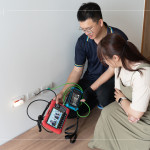 由專業(yè)廠商進行電視及網(wǎng)路線路測試，檢測訊號穩(wěn)定性與設(shè)備正常運作，讓住戶享有順暢的影音與數(shù)位生活。