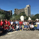 2018東海大學國際公共藝術創(chuàng)作營，邀請世界各地藝術家「藝」同「術」立多元面貌與媒材的創(chuàng)作，豐富了空間內(nèi)涵，也讓ART with US！