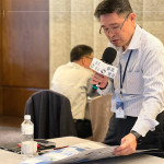 新業(yè)建設(shè) 邱正光 副總攜手行銷部、活動(dòng)科，將實(shí)際經(jīng)歷，分享給在座其他部門，並感受到各接觸點(diǎn)帶給顧客不同的品牌回饋。