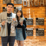 入場前與充滿電影元素的打卡版合照，新業(yè)FUN映所讓每一次的觀影，都成為難忘的回憶。