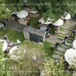 佔(zhàn)地1863坪的臺(tái)中文學(xué)館＆文學(xué)公園，座落於柳川旁，蘊(yùn)含約20幾種樹(shù)木品種，像是一座微型森林，搭配日式歷史建築，伴隨濃濃書(shū)香，為一場(chǎng)小森裡的旅人市集。