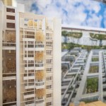 新業(yè)－大塊森鄰的樹島陽臺也為其一大特色，家人們可以擁有屬於自己的喬木，引綠入宅，自然植栽錯落於建築之中，承襲這樣的美好心意，於2022年推出14期新作－「大塊森濤」，為城市再築一座美麗森林。