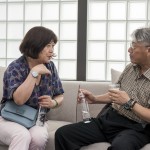 講座尾聲，特別空出時間讓在場的好友可以請教林院長，讓疑問能透過親自對談而找到答案