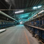 廣闊的廠房內部，兩側窯爐總長約86米，以外牆磚來說，窯燒時間約為40分鐘，需要經(jīng)過預熱、燒製、冷卻3個過程。