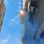 爆竹響徹，願【新業(yè)自由居】工程順利且大吉大利，完美收尾！