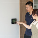 現(xiàn)代人追求智慧科技、安全防護的創(chuàng)新生活，測試保全對講主機，通訊、影像、聲音功能，為未來的居家生活增添安全與保障。