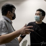 從日常聊到未來，客戶在會後向工務(wù)主任深聊，一來一往之間彷彿一筆一劃描繪關(guān)於未來「家」的想像。