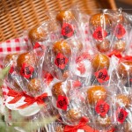 致上傳統(tǒng)零嘴—幸福糖葫蘆，純天然手工製作，使用當(dāng)季水果，無添加化學(xué)硬化劑，甜而不膩的滋味迎接新年。