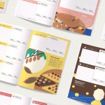 與教育局合作推出美感聯(lián)絡(luò)簿，經(jīng)過插畫家的用心設(shè)計，讓書寫、閱讀更輕鬆有趣。