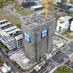 隨著『大塊森鄰』每一日提升的廣度與高度，在2020年12月下旬也順利迎來(lái)上樑儀式，象徵完工在即，邁向新的里程碑。