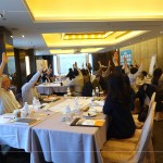 新業(yè)同仁們滿懷積極學(xué)習(xí)的態(tài)度，課程中與講師熱烈的互動。