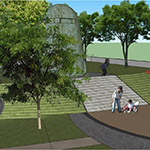 大肚山最有名的望高寮碉堡也成為充滿童趣的涵洞碉堡遊戲區(qū)。