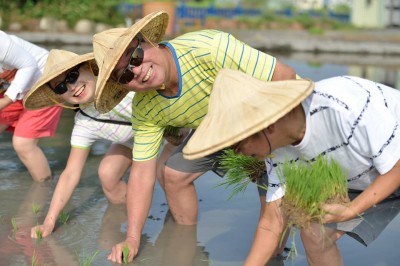 新業(yè)，一畝田插秧體驗日